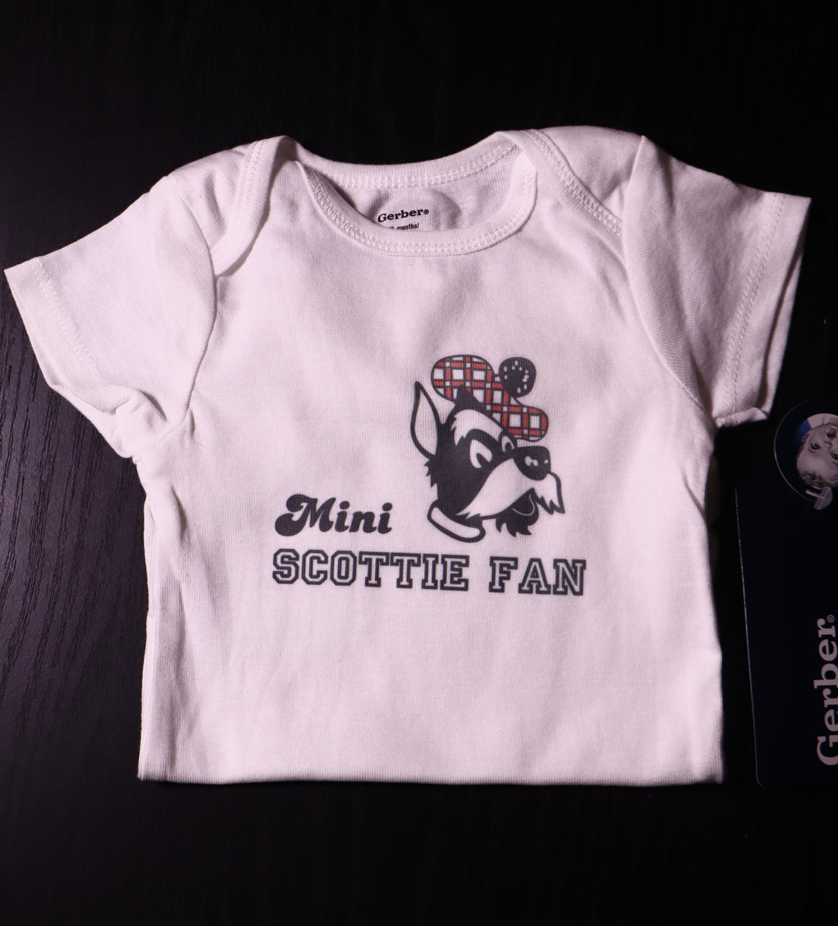 Mini Scottie Fan Onesie