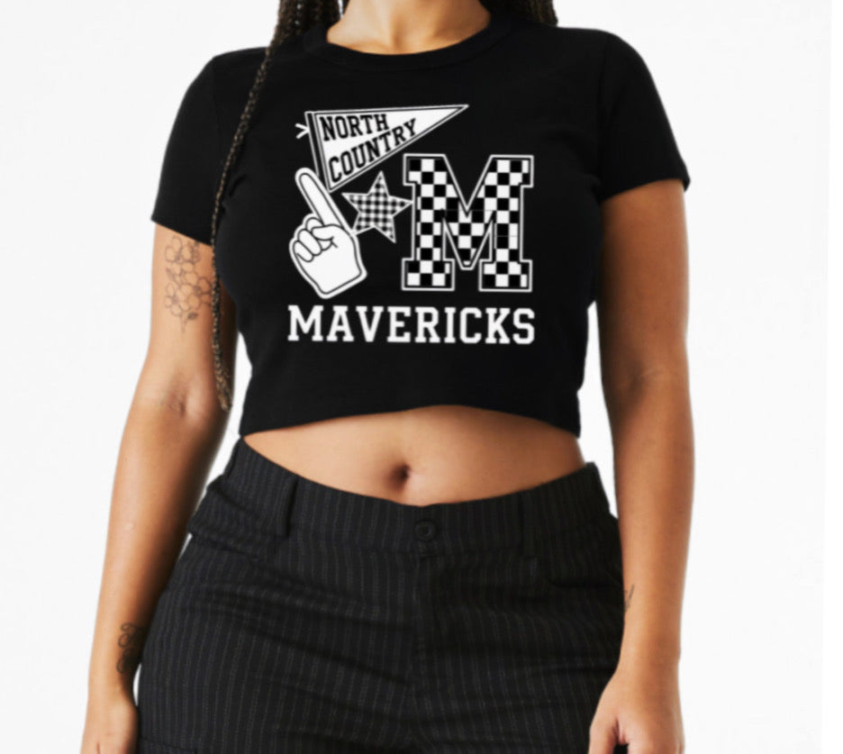 NC Mavericks Graphic Baby Tee