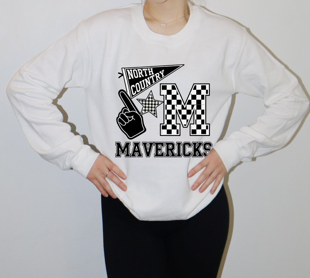 NC Mavericks Graphic Crew