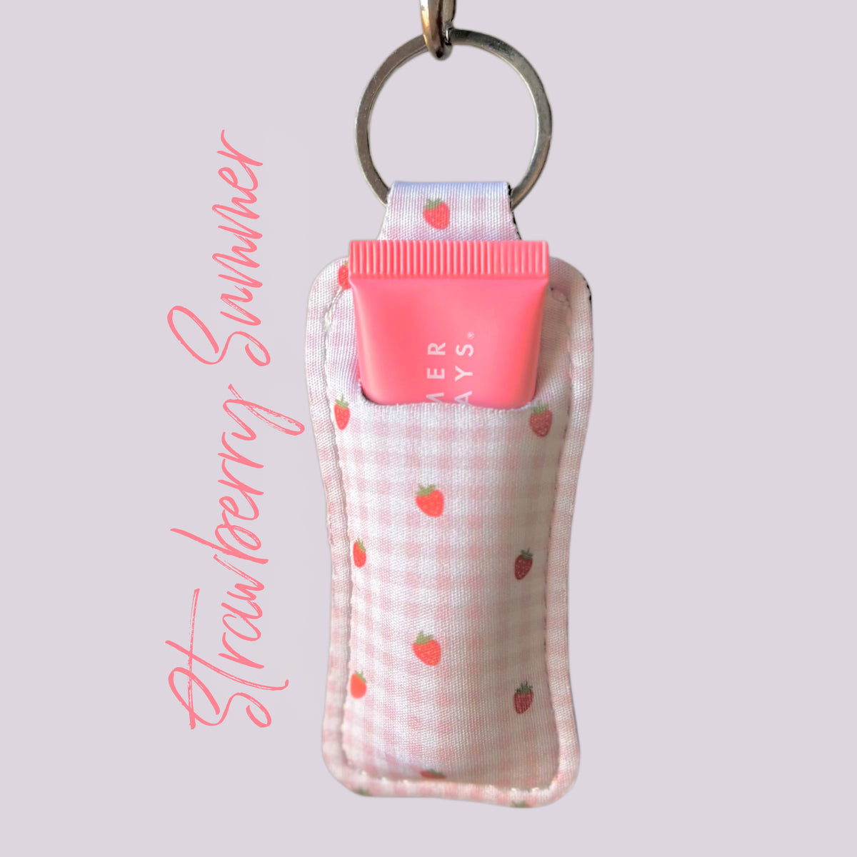 Strawberry Summer Chapstick Holder