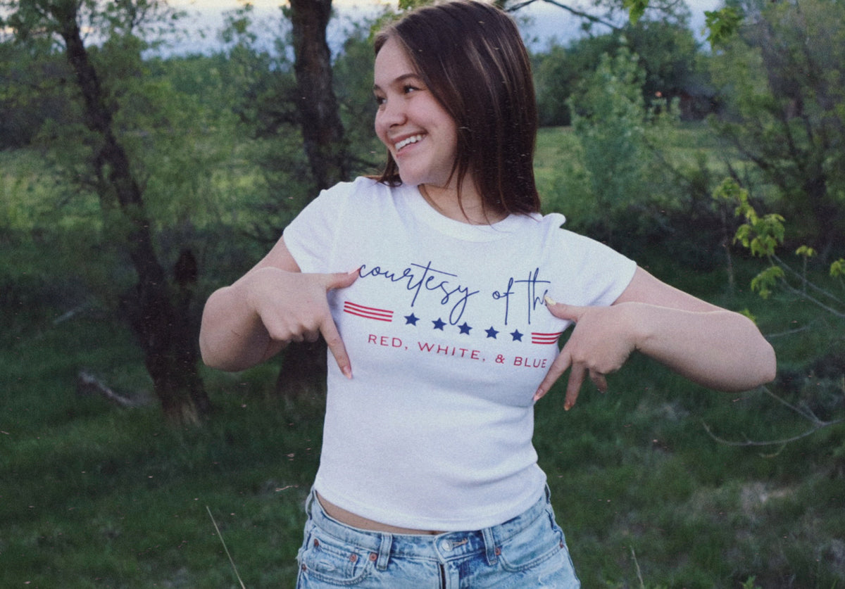 American Graphic Baby Tee
