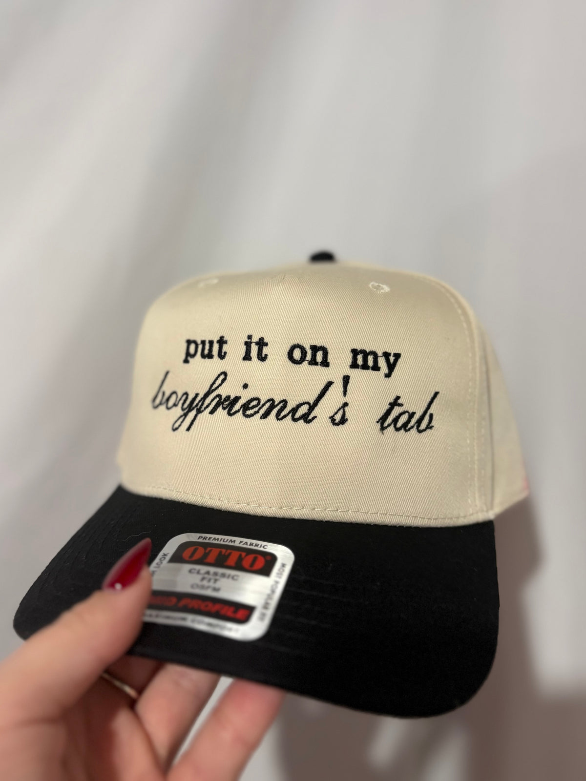 Boyfriend’s Tab Trucker Hat