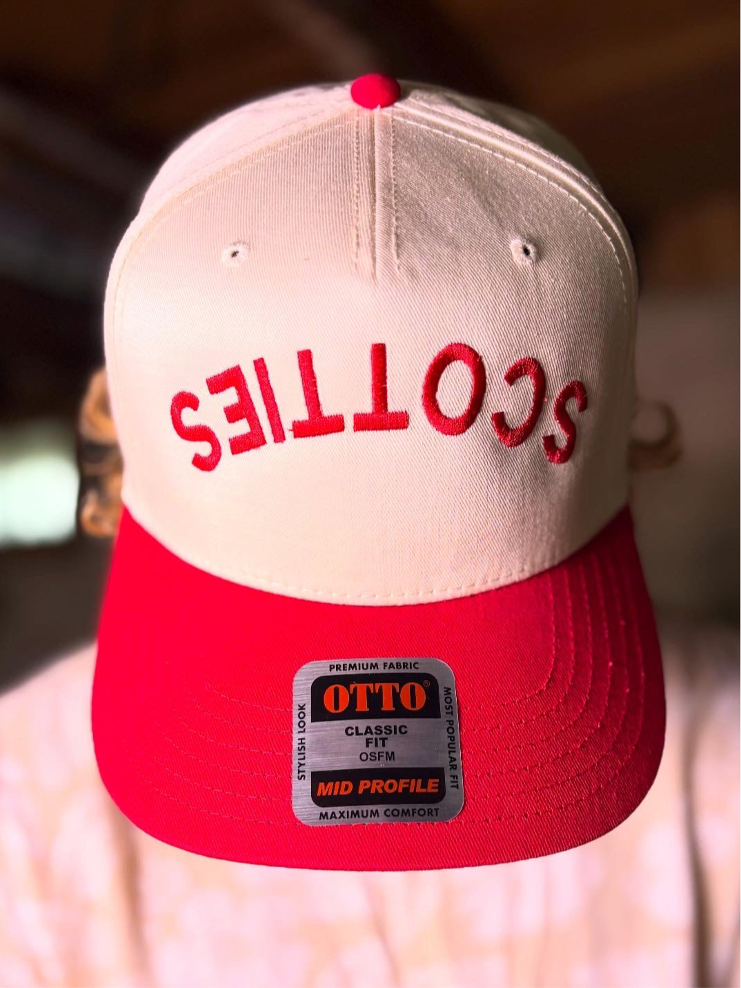 Embroidered Scottie Trucker Hat
