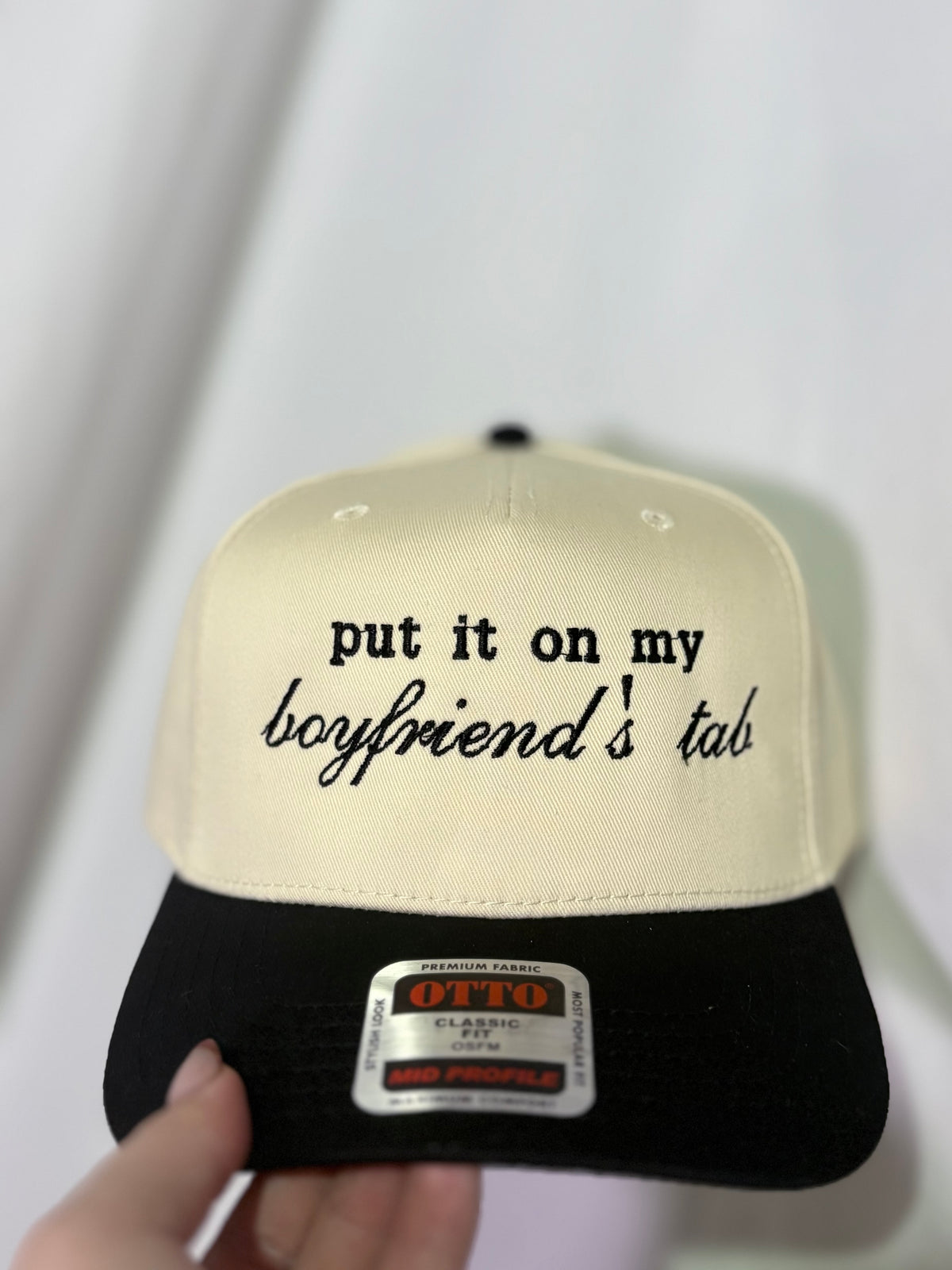 Boyfriend’s Tab Trucker Hat