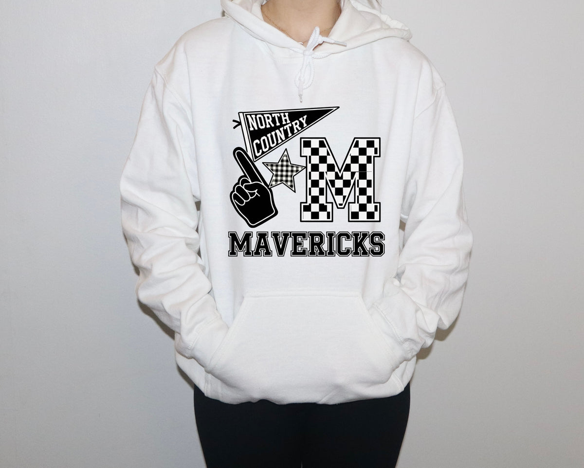 NC Mavericks Graphic Hoodie