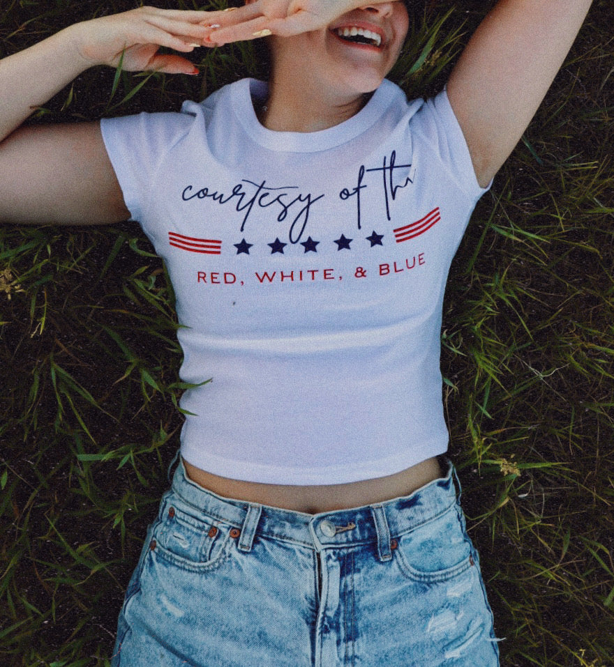 American Graphic Baby Tee