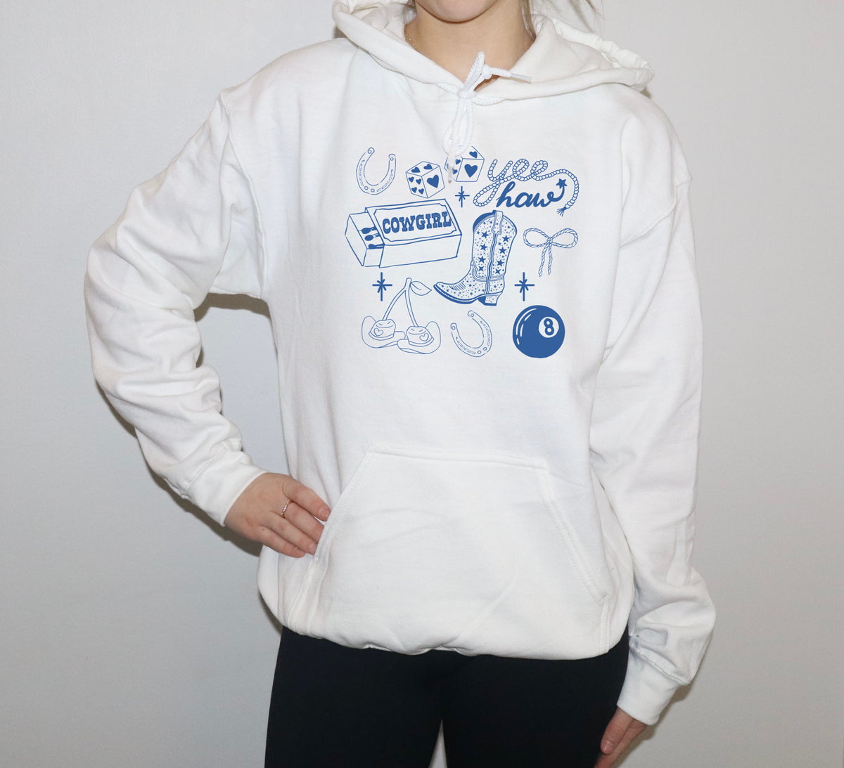 Cowboy Collage Hoodie